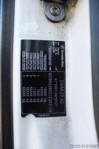 Camion de materiale periculoase MERCEDES-BENZ 1840 4x2 BLS - FIN: 343176