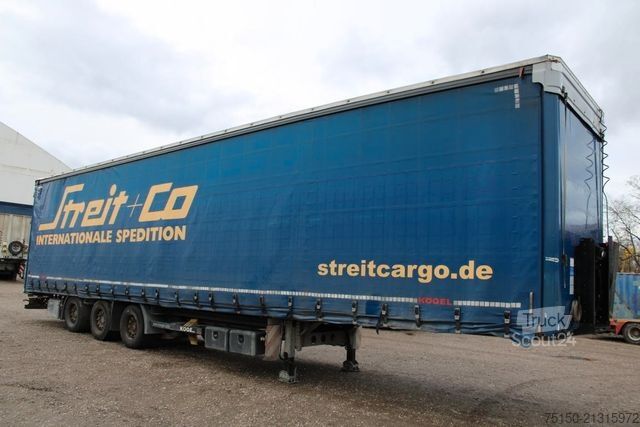 Semiremorcă deschisă cu prelată KÖGEL SN 24 - Tautliner MEGA - SAF - Nr.: 370