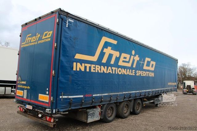 Semiremorcă deschisă cu prelată KÖGEL SN 24 - Tautliner MEGA - SAF - Nr.: 370