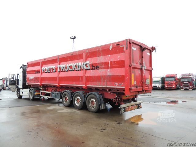 Kipper Auflieger KEMPF 70 m³ HARDOX kipper (2x)