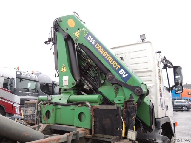 Āķa konteineru automašīna VOLVO FM9 300 6x2 Abrollkipper + kran