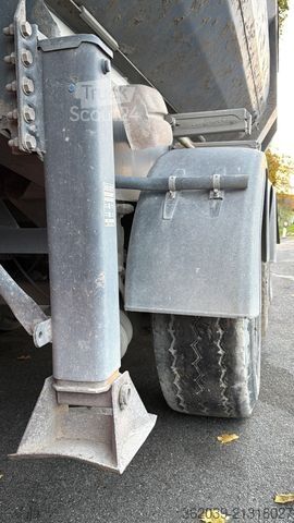 Semi-remorque benne SCHWARZMÜLLER D21K0 RÜCKWÄRTSMULDEN AUFLIEGER LUFT LIFT ABS