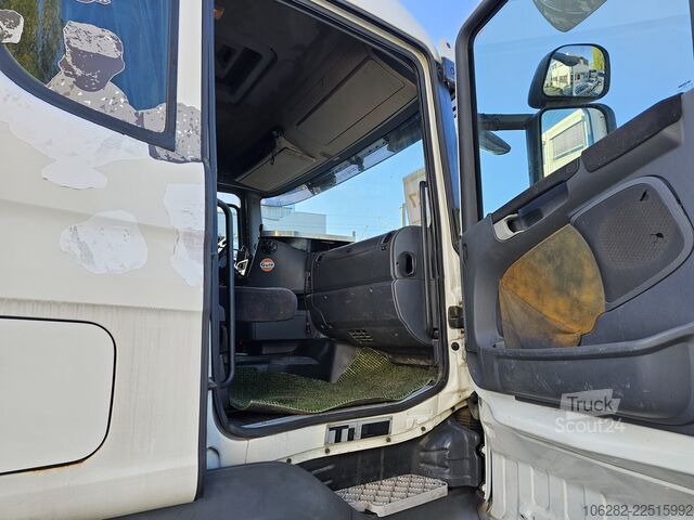 Kanca kasalı yük kamyonu (roll-off) SCANIA R480LB 8X4*4HHA MOTORSCHADEN! 3-Pedal J