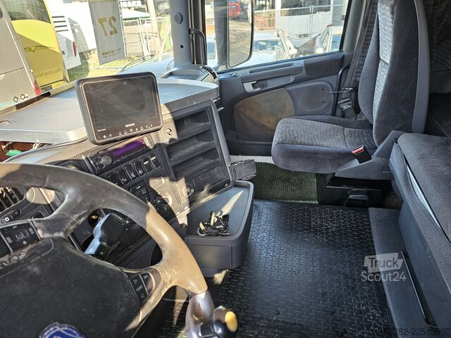 Kanca kasalı yük kamyonu (roll-off) SCANIA R480LB 8X4*4HHA MOTORSCHADEN! 3-Pedal J