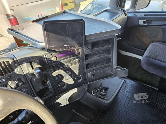 Kanca kasalı yük kamyonu (roll-off) SCANIA R480LB 8X4*4HHA MOTORSCHADEN! 3-Pedal J