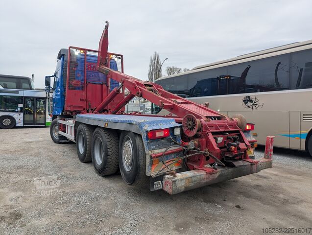 Camião porta-contentores de gancho Volvo FH520 -37 8X4 JOAB Lift+Lenkachse Blatt/