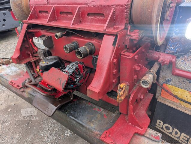 Camião porta-contentores de gancho Volvo FH520 -37 8X4 JOAB Lift+Lenkachse Blatt/