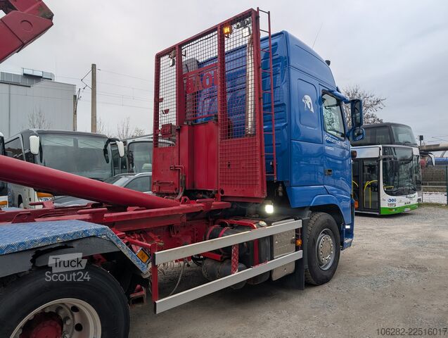 Camião porta-contentores de gancho Volvo FH520 -37 8X4 JOAB Lift+Lenkachse Blatt/