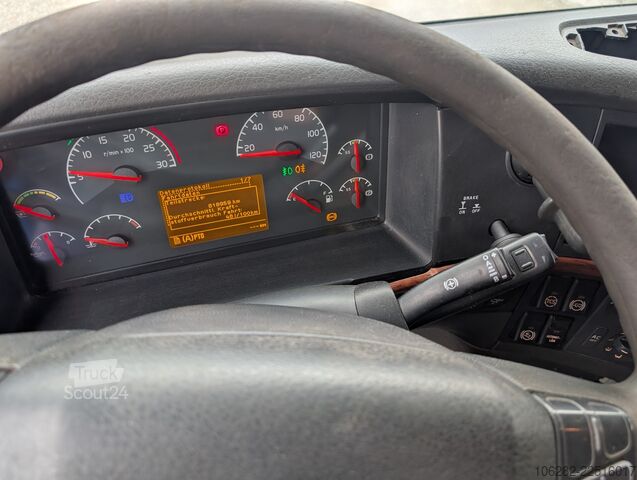 Camião porta-contentores de gancho Volvo FH520 -37 8X4 JOAB Lift+Lenkachse Blatt/