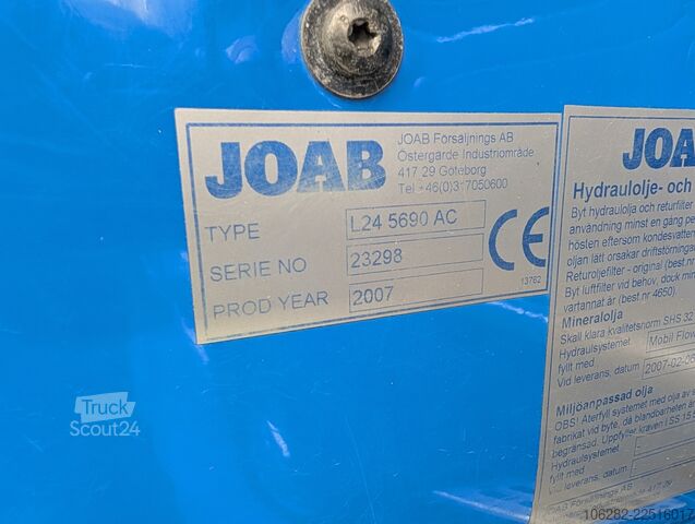 Camião porta-contentores de gancho Volvo FH520 -37 8X4 JOAB Lift+Lenkachse Blatt/