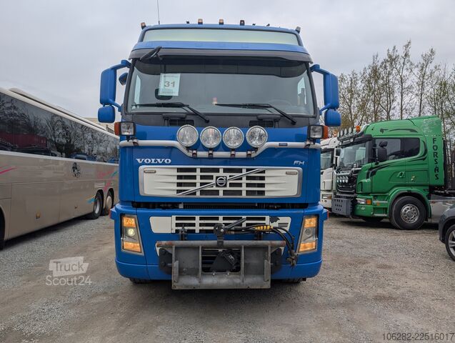 Camião porta-contentores de gancho Volvo FH520 -37 8X4 JOAB Lift+Lenkachse Blatt/