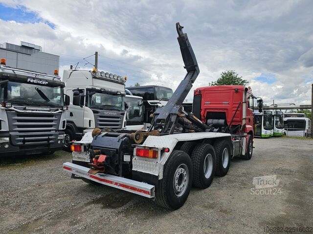 TGA 35.463 FDLC 8x4 listno/zračno vzmetenje, krmiljena os MAN TGA 35.463 FDLC 8x4 Blatt/Luft Lenkachse