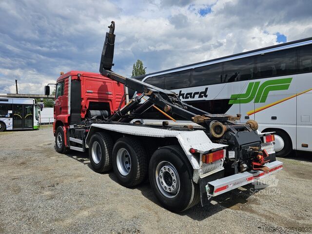 TGA 35.463 FDLC 8x4 listno/zračno vzmetenje, krmiljena os MAN TGA 35.463 FDLC 8x4 Blatt/Luft Lenkachse