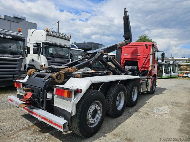 TGA 35.463 FDLC 8x4 listno/zračno vzmetenje, krmiljena os MAN TGA 35.463 FDLC 8x4 Blatt/Luft Lenkachse