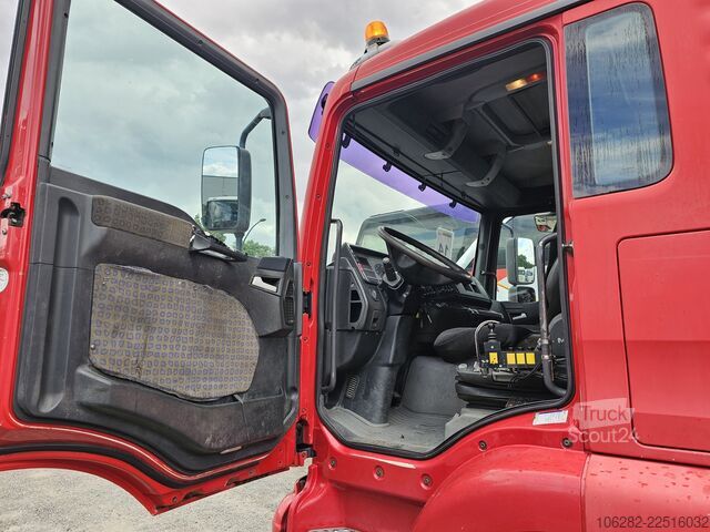 TGA 35.463 FDLC 8x4 listno/zračno vzmetenje, krmiljena os MAN TGA 35.463 FDLC 8x4 Blatt/Luft Lenkachse
