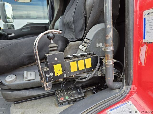 TGA 35.463 FDLC 8x4 listno/zračno vzmetenje, krmiljena os MAN TGA 35.463 FDLC 8x4 Blatt/Luft Lenkachse