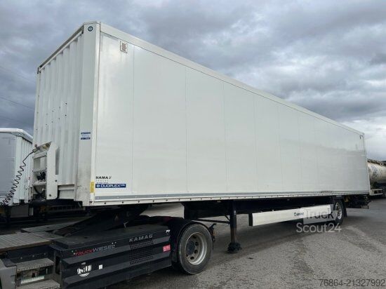 Фургон-полуприцеп KRONE SE/DA03  DRYLINER 1-ACHS KOFFERAUFLIEGER, DOPPELSTOCK, HECKABSTüTZUNG