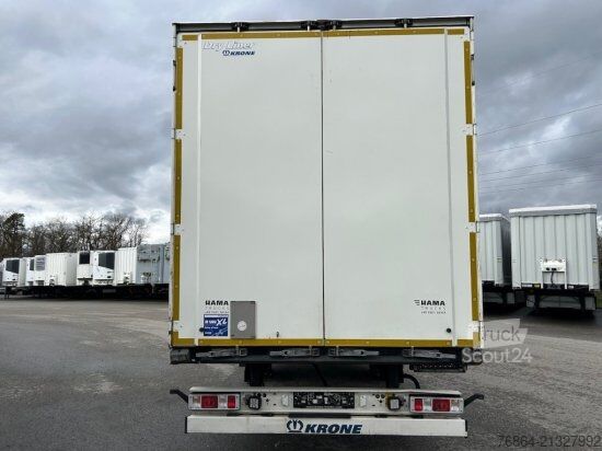 Фургон-полуприцеп KRONE SE/DA03  DRYLINER 1-ACHS KOFFERAUFLIEGER, DOPPELSTOCK, HECKABSTüTZUNG