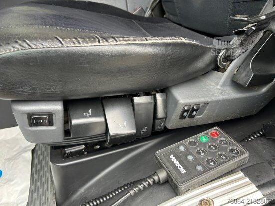 شاحنة بمسطحة ومشمع SCANIA P 250 4X2, EDSCHA-VERDECK, VOLL-LUFT, E6, JUMBO