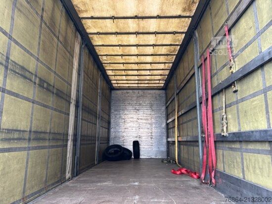 شاحنة بمسطحة ومشمع SCANIA P 250 4X2, EDSCHA-VERDECK, VOLL-LUFT, E6, JUMBO