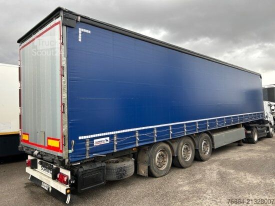 مقطورة نصفية مفتوحة مع قماش مشمع SCHMITZ SCB S3T, VARIOS, LIFTACHSE,  EDSCHA-VERDECK