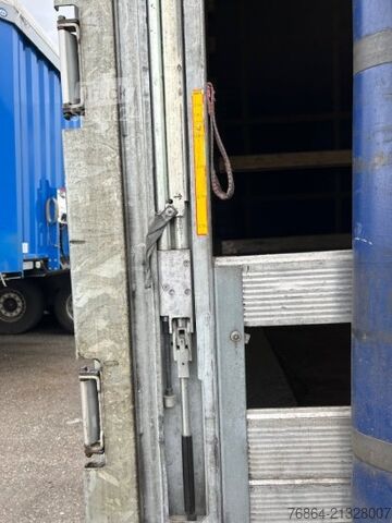 مقطورة نصفية مفتوحة مع قماش مشمع SCHMITZ SCB S3T, VARIOS, LIFTACHSE,  EDSCHA-VERDECK