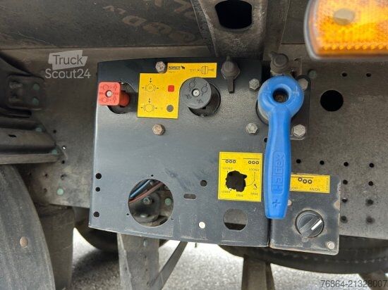 مقطورة نصفية مفتوحة مع قماش مشمع SCHMITZ SCB S3T, VARIOS, LIFTACHSE,  EDSCHA-VERDECK