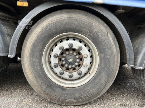 مقطورة نصفية مفتوحة مع قماش مشمع SCHMITZ SCB S3T, VARIOS, LIFTACHSE,  EDSCHA-VERDECK