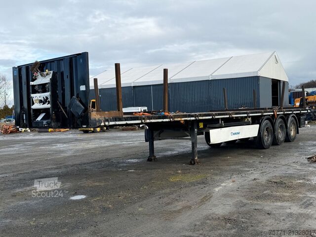 Płaska skrzynia Krone SD NACZEPA