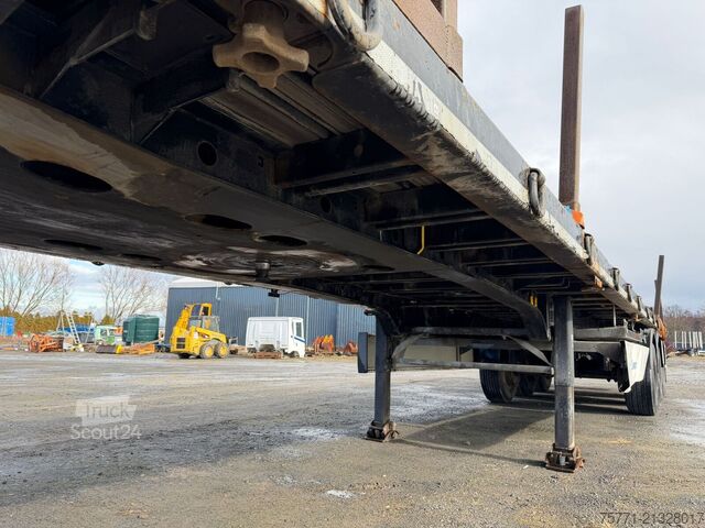 Płaska skrzynia Krone SD NACZEPA