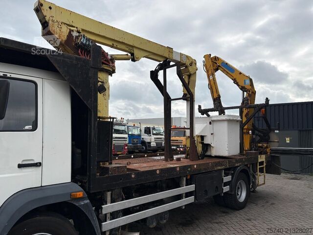 Piattaforma di sollevamento MAN 14.224 + EURO 2 + PTO + CRANE