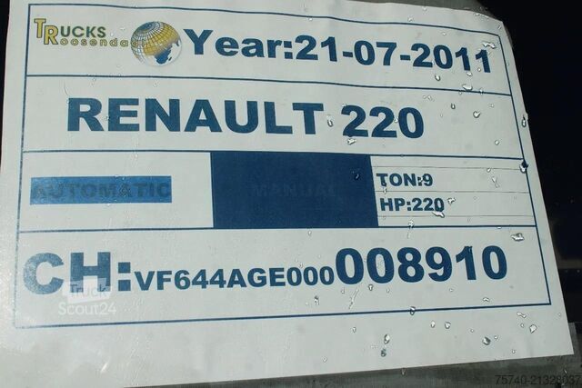 Подъемная платформа Renault Midlum 220 + 14METER + EURO 5