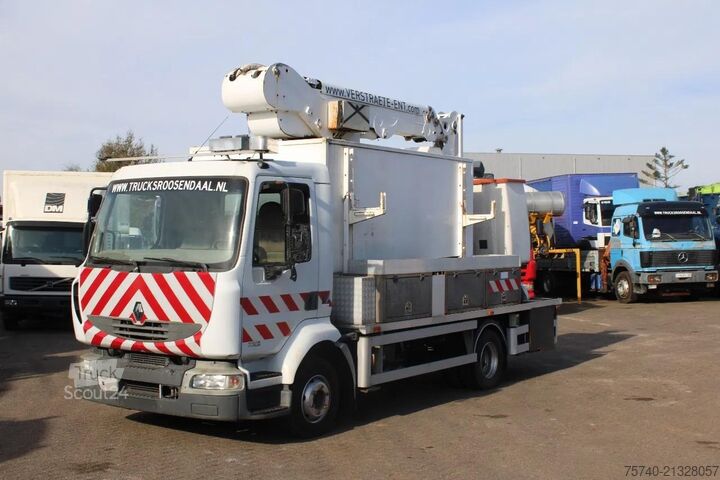Élévateur à nacelle Renault Midlum 220 + manual + 16 meter
