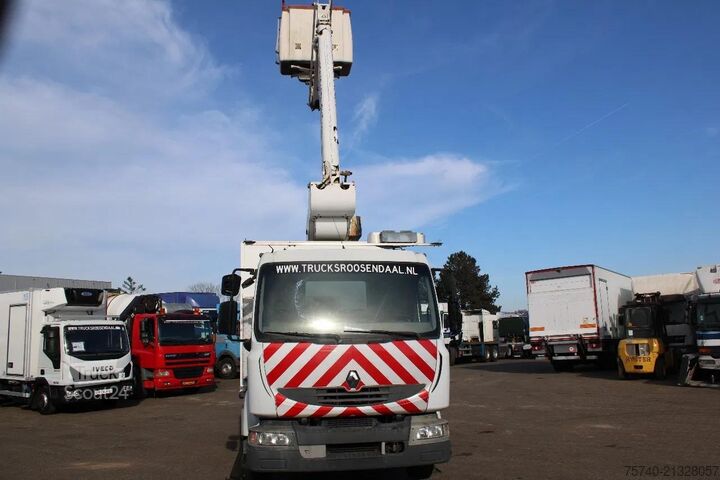 Élévateur à nacelle Renault Midlum 220 + manual + 16 meter