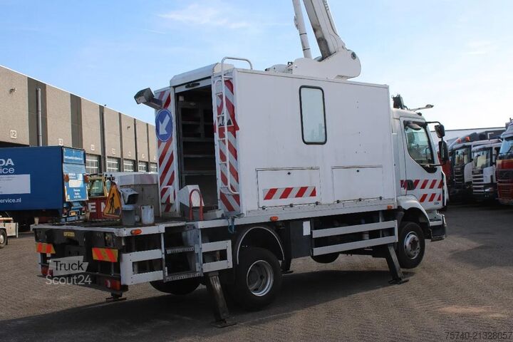 Élévateur à nacelle Renault Midlum 220 + manual + 16 meter