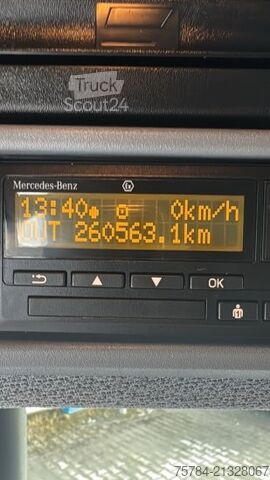 Škatlasti tovornjak MERCEDES-BENZ 1230 L, S-FHAUS, KOFFER M. BäR-LBW, AHK, RüERA