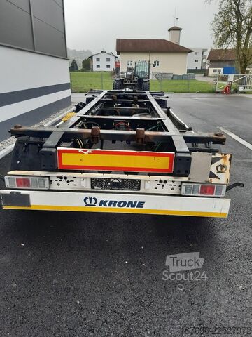 Remorcă cu șasiu interschimbabil KRONE AZ Maxi Lafette Jumbo Trommelbremse