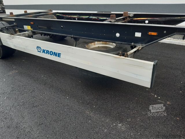 Remorcă cu șasiu interschimbabil KRONE AZ Maxi Lafette Jumbo Trommelbremse