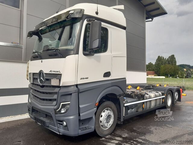 Autocamion cu caroserie interschimbabilă MERCEDES-BENZ ActrosL 2548L MP5 Multiwechsler Ölretarder