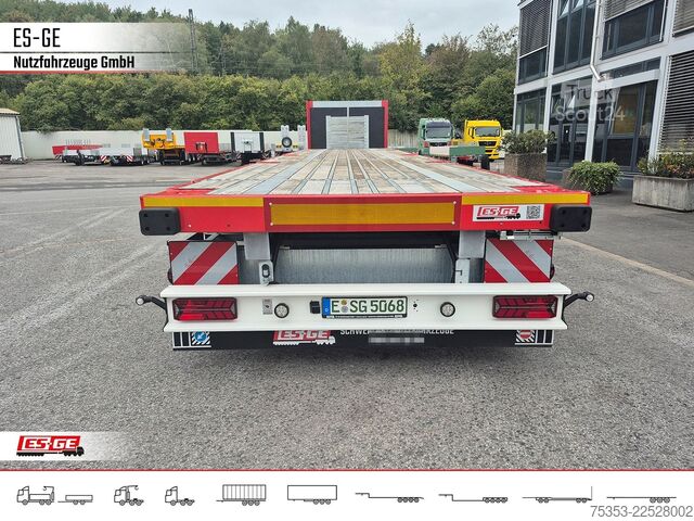 Werkplatform oplegger ES-GE 3-Achs Sattelanhänger - Rungen + CV