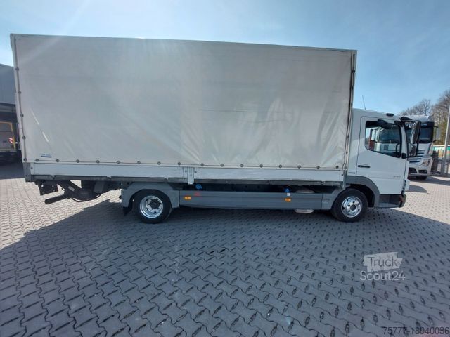 Camion bâché MERCEDES-BENZ 816 Atego PL-SP- Blatt / Luft - MP3- LBW BÄR
