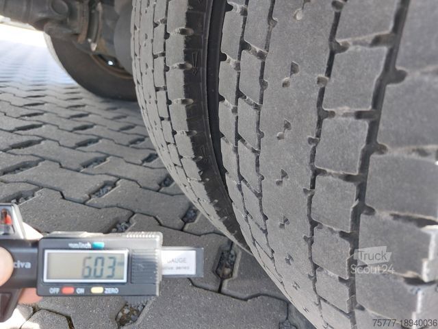 Camion bâché MERCEDES-BENZ 816 Atego PL-SP- Blatt / Luft - MP3- LBW BÄR