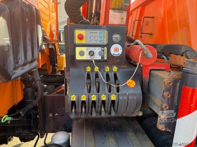 Kiepwagen MAN LE18.280 Doka/7Sitze/Automatik/Kipper/Kran/Winde