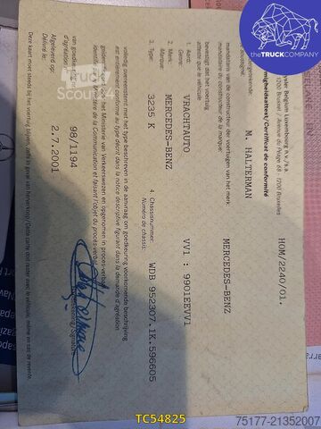 Transport de conteneurs Mercedes-Benz Actros 3235