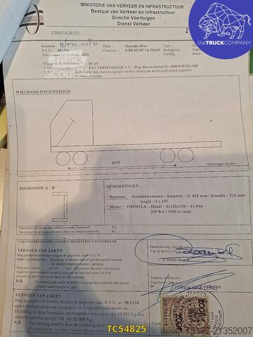 Transport de conteneurs Mercedes-Benz Actros 3235