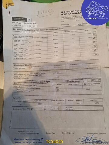 Transport de conteneurs Mercedes-Benz Actros 3235