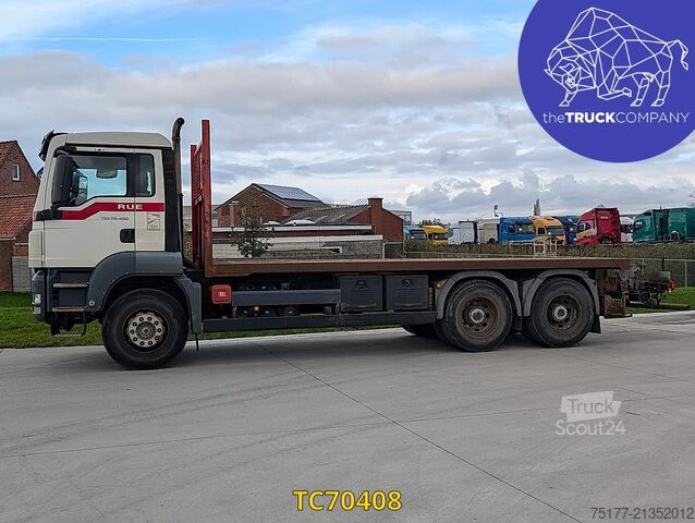 Atrelado da plataforma MAN TGS 400