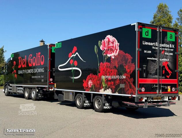 Jäähdytysrekka DAF XG 480 EURO 6E FAR 50 CC COMBI FLOWER WIDE CARRI