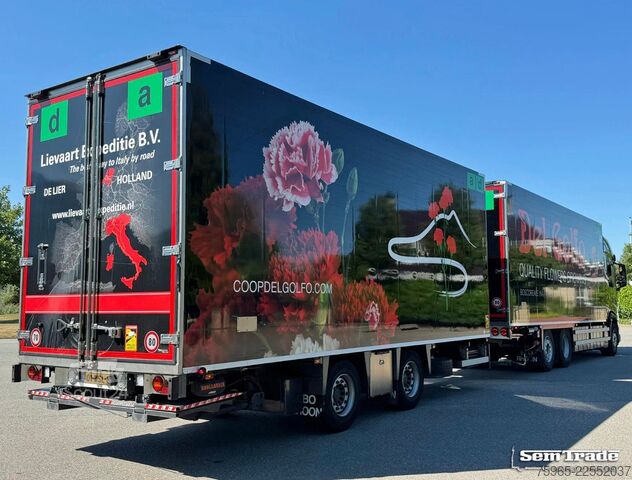 Jäähdytysrekka DAF XG 480 EURO 6E FAR 50 CC COMBI FLOWER WIDE CARRI