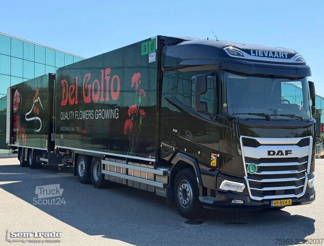Jäähdytysrekka DAF XG 480 EURO 6E FAR 50 CC COMBI FLOWER WIDE CARRI